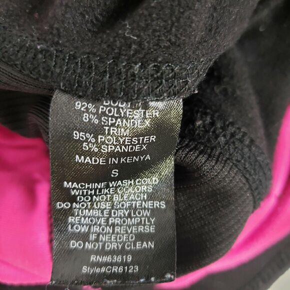 RBX Performance Womens Small Pants Leggings Black Reflective Zip Ankle Pocket - Picture 10 of 10